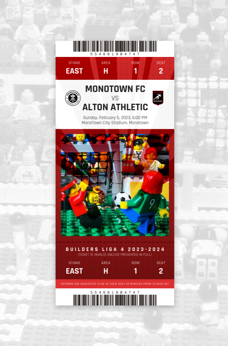 MonoTown FC Match Ticket